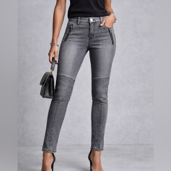 Hudson Jeans Denim - Hudson gray “stark moto pant” size 27